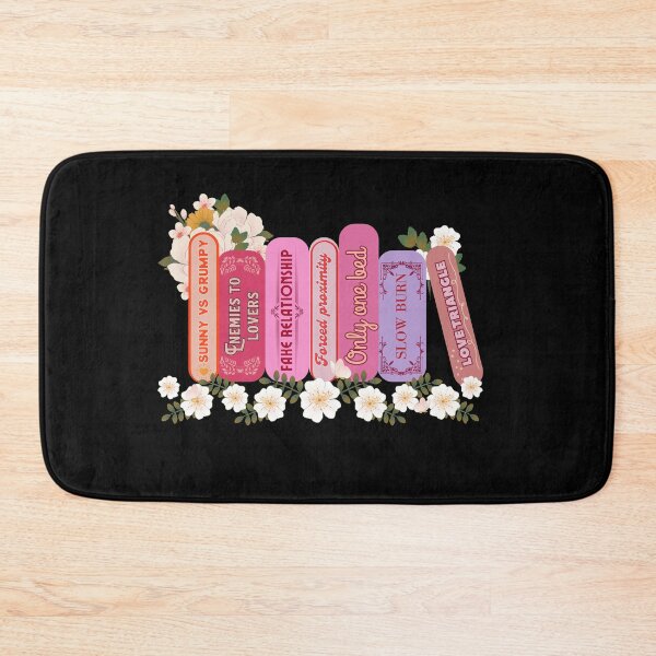 Item preview, Flowery Romance Bookish Tropes  designed and sold by slicksquid.