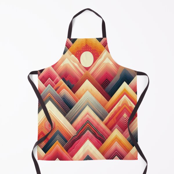 Aperçu de l'œuvre  Chevron - Motif de montagne ; Motif à chevrons créée et vendue par PatternInArt.
