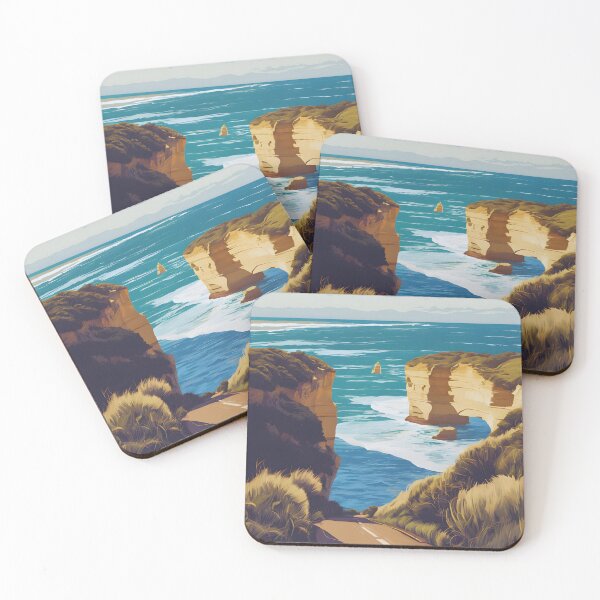 Item preview, Great Ocean Road Digital Art designed and sold by colorvisionart.