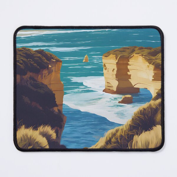 Item preview, Great Ocean Road Digital Art designed and sold by colorvisionart.