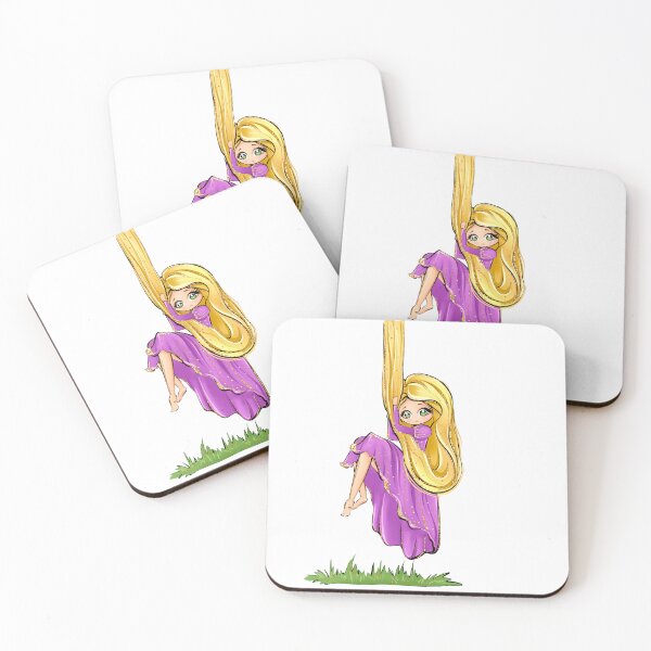 Item preview, Tangled princess stickers  designed and sold by marielkoks.