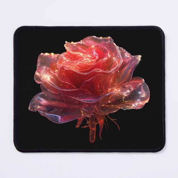 Item preview, Crimson Bloom: Holographic Elegance designed and sold by AI-Only Creations.