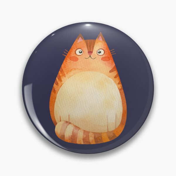 Item preview, Chubby Charm: Adorable Fat Cat Products Collection! designed and sold by Wise-Geek.