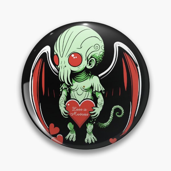 Item preview, Kawaii Cthulhu Cupid: Love Is Madness designed and sold by WolfMerrik.