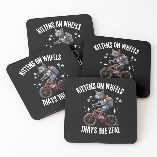 Item preview, Kittens On Wheels That's The Deal designed and sold by Designfs.