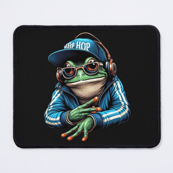 Item preview, cool hiphop frog designed and sold by HAEWYY.