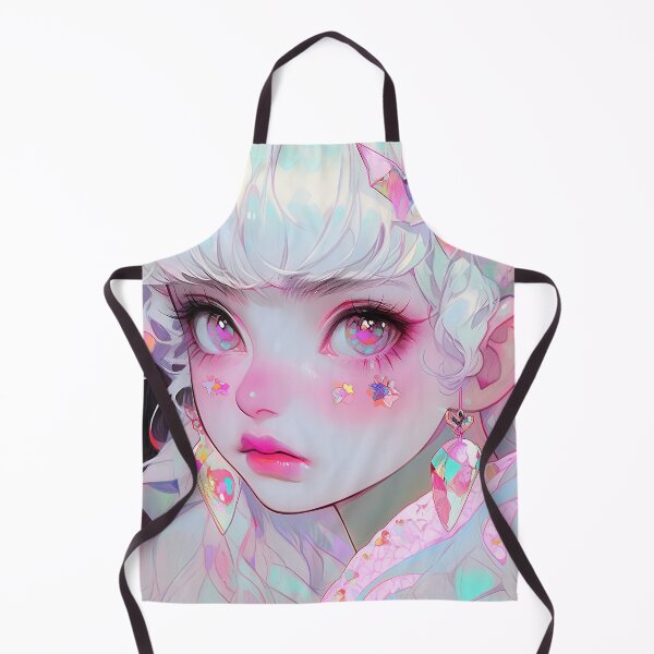 Item preview, Pastel Pink Whimsical Anime Girl designed and sold by bubblegoth.