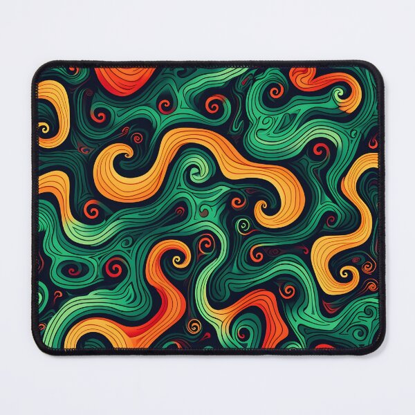 Item preview, Contemporary Fusion: Modern Crazy Design Artwork in Unique Colors designed and sold by Cr-AI-tive.
