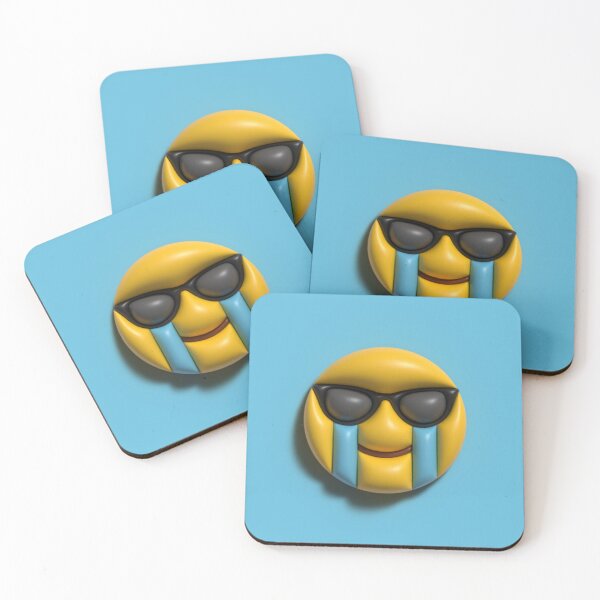 Item preview, Sunglasses Crying 3D Emoji designed and sold by Dvorit.