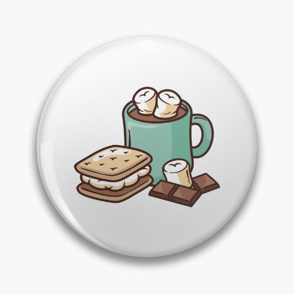 Item preview, Heavenly Harmony: Hot Chocolate and Marshmallow Art Print designed and sold by OpsDesing.