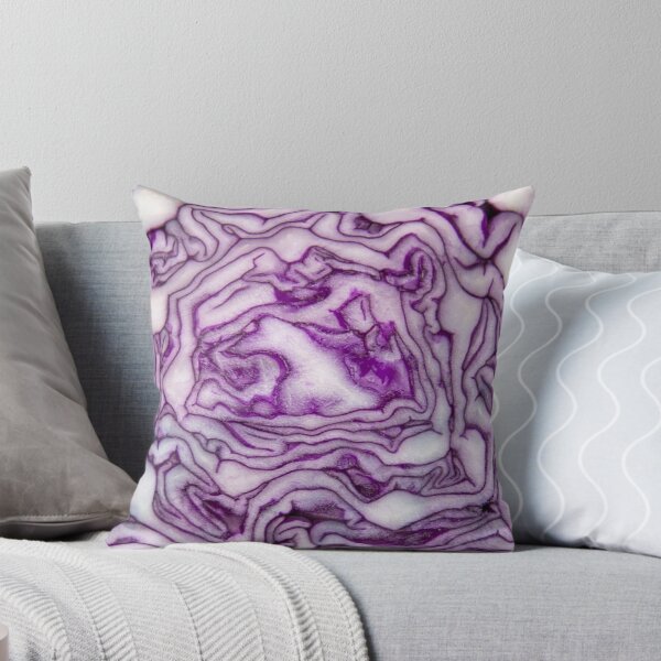 Item preview, Abstract image of red cabbage designed and sold by RedpandArt.