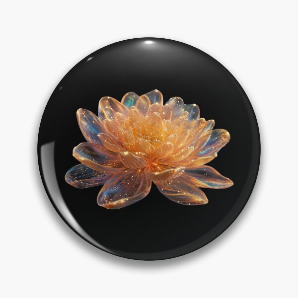 Item preview, Gilded Blossom: Holographic Radiance designed and sold by AI-Only Creations.