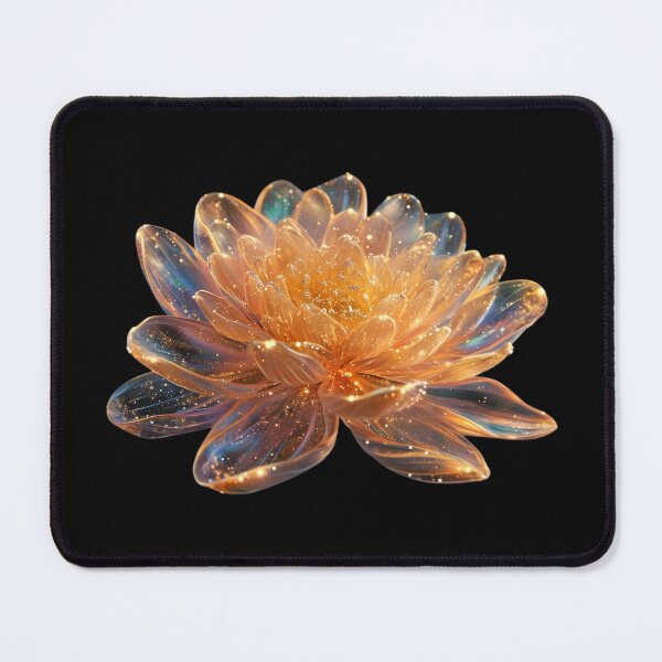 Item preview, Gilded Blossom: Holographic Radiance designed and sold by AI-Only Creations.