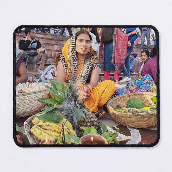 Item preview, "Sacred Chhath Puja Moments on RedBubble" designed and sold by Especiallyforu.