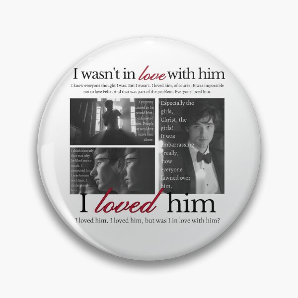 Item preview, Saltburn "I loved him" monologue (Black & white) designed and sold by ErikaRini.