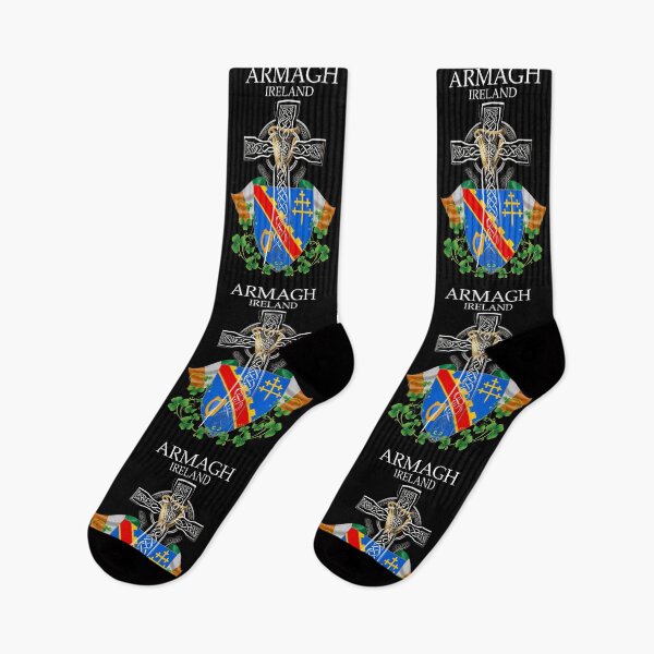 Item preview, ✅ Armagh Ireland Irish Celtic Cross & Crest designed and sold by REAL IRISH GIFTS.