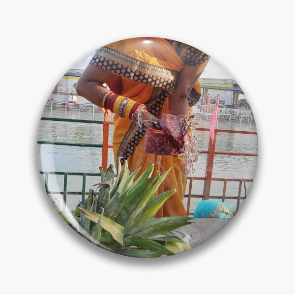 Item preview, "Sacred Chhath Puja Moments on RedBubble" designed and sold by Especiallyforu.