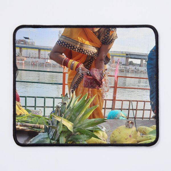 Item preview, "Sacred Chhath Puja Moments on RedBubble" designed and sold by Especiallyforu.