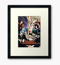 My Hero Academia Season 3 Framed Print