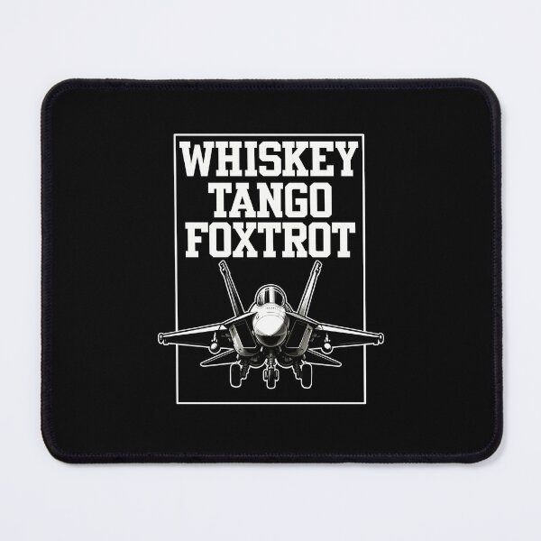 Item preview, Whiskey Tango Foxtrot Fighter Jet designed and sold by DetourShirts.