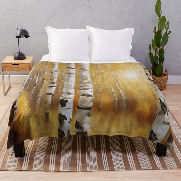 Item preview, Sunlit Birch Ensemble designed and sold by colorvisionart.