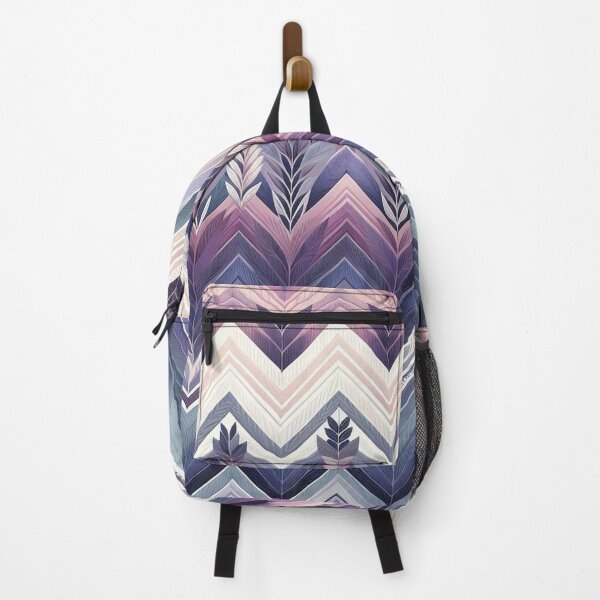Item preview, Chevron - Purple Leaf Pattern ; Pattern Herringbone designed and sold by PatternInArt.