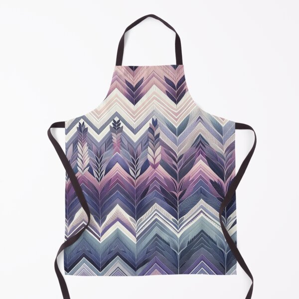 Item preview, Chevron - Purple Leaf Pattern ; Pattern Herringbone designed and sold by PatternInArt.