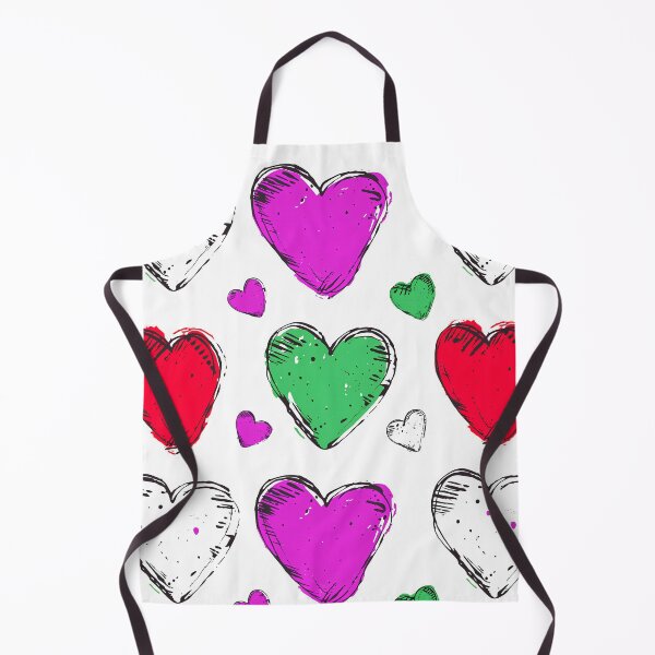 Item preview, Funky hearts pattern designed and sold by randrdesign.