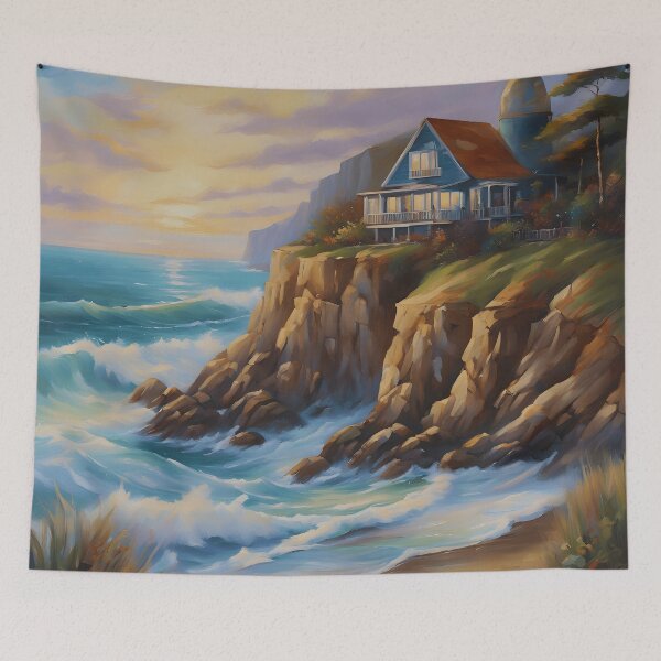 Item preview, Oil-Painted Oceanside designed and sold by colorvisionart.