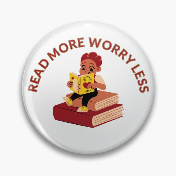 Item preview, Read More Worry Less - Kids and Books designed and sold by Wiss2Arts.