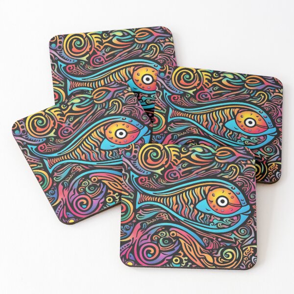 Item preview, Fish In The Ocean Deep Design designed and sold by Owl-o-the-wisp.