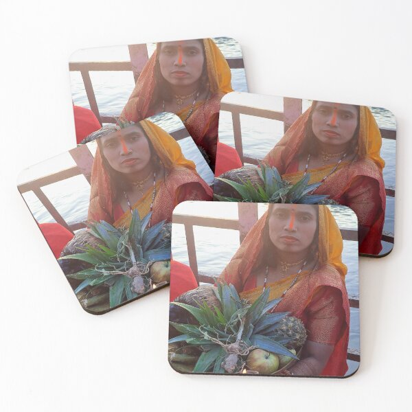 Item preview, "Vibrant Chhath Puja Photo Art on RedBubble" designed and sold by Especiallyforu.