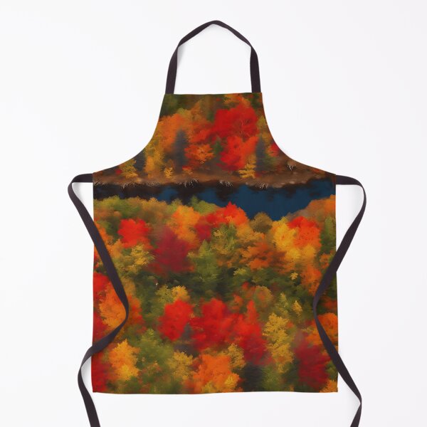 Item preview, Riverside Autumn in New England designed and sold by colorvisionart.