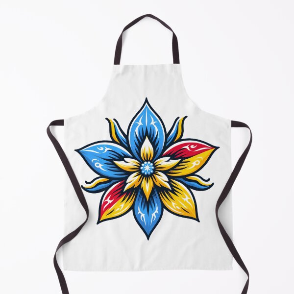 Item preview, Ethnic Flower Colorful Lily - modern Kashubian Folklore Art - Travel Poland Europe designed and sold by DesignPoland.