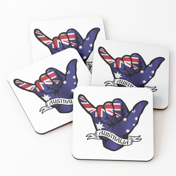 Item preview, Australia Shaka Hand designed and sold by package11.