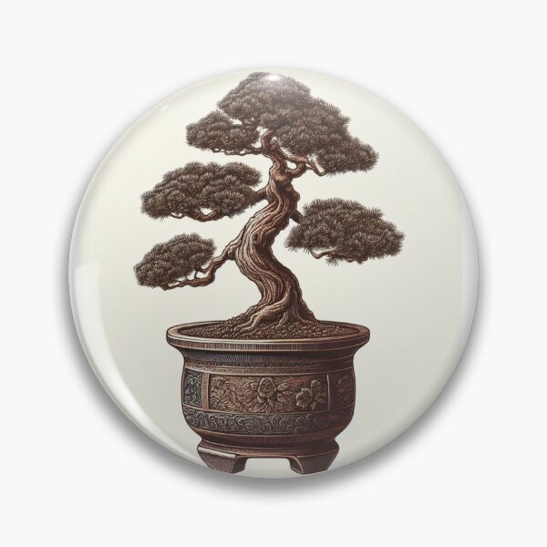 Item preview, Old pine as a bonsai designed and sold by KumaPrintART.