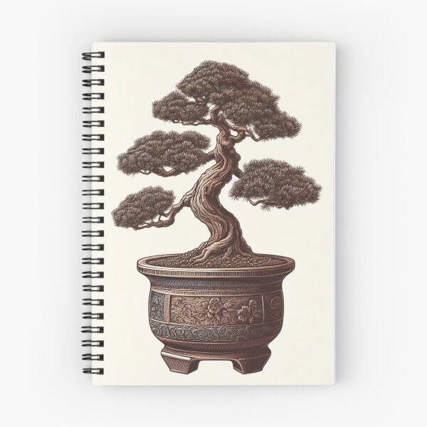Item preview, Old pine as a bonsai designed and sold by KumaPrintART.