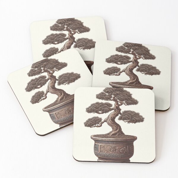 Item preview, Old pine as a bonsai designed and sold by KumaPrintART.