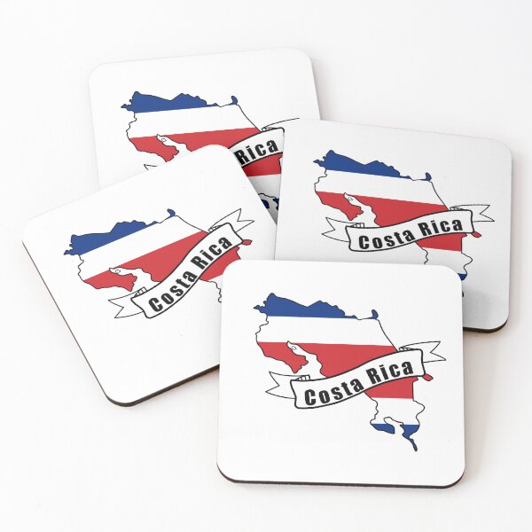 Item preview, Costa Rica Map designed and sold by J.P Graphic Studio.
