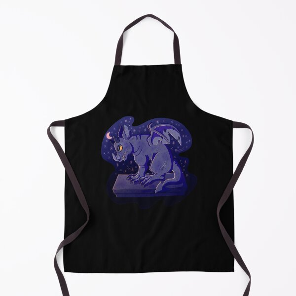 Item preview, Stone Gargoyle at Night designed and sold by skybluekitty.