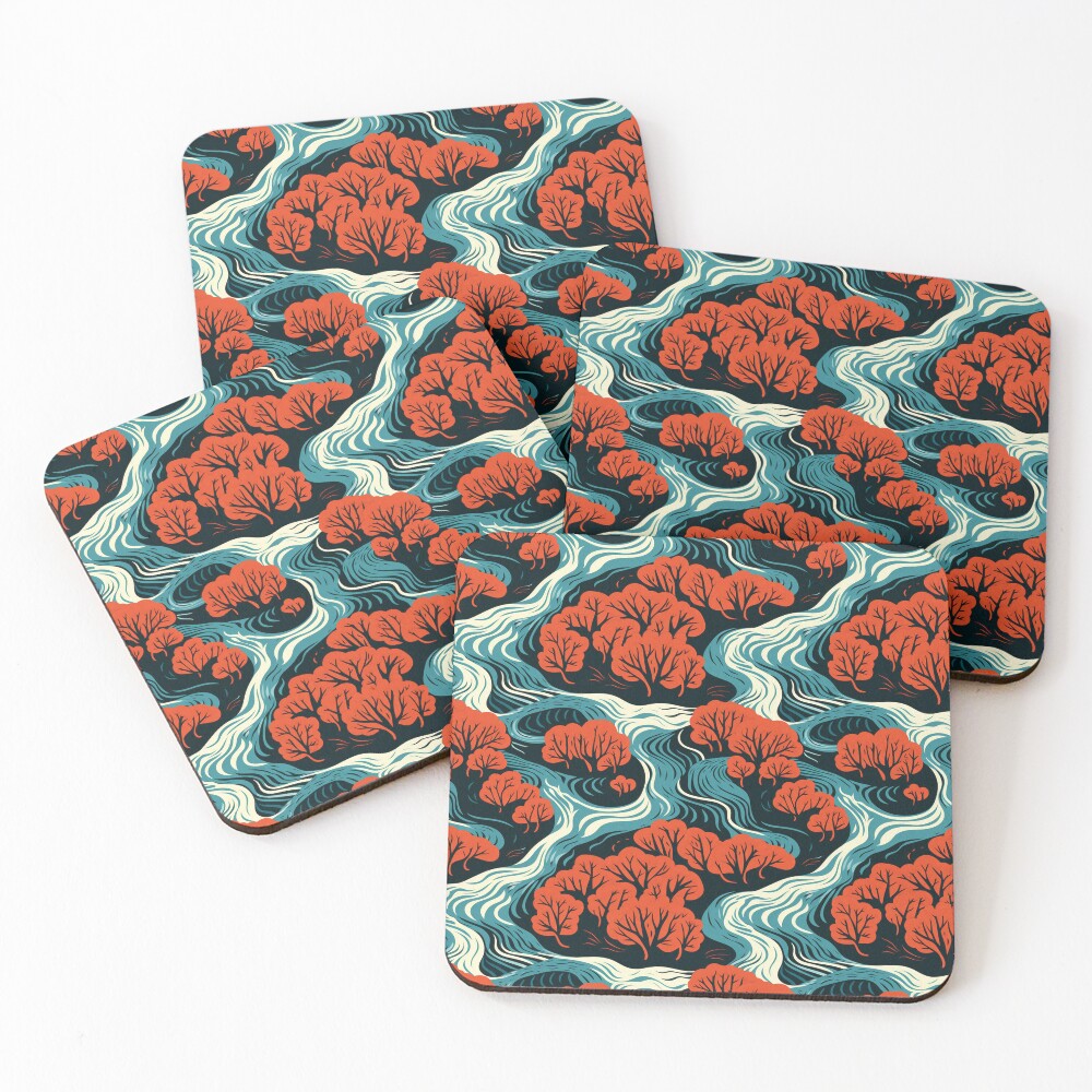 Item preview, Coasters (Set of 4) designed and sold by DigitalMagicZ.