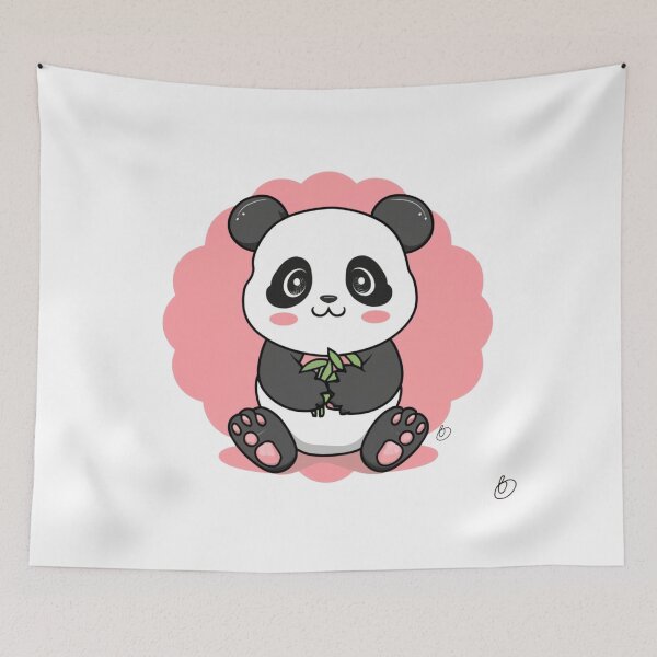 Item preview, Pink panda  designed and sold by WojtiWu.