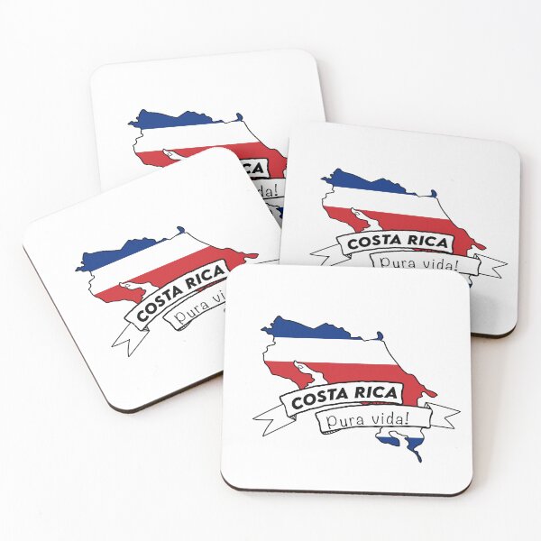 Item preview, Costa Rica Map designed and sold by J.P Graphic Studio.