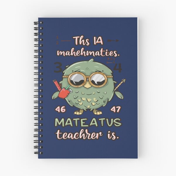 Item preview, Cool, funny t-shirt for math teacher with numbers and text designed and sold by Gadget80.