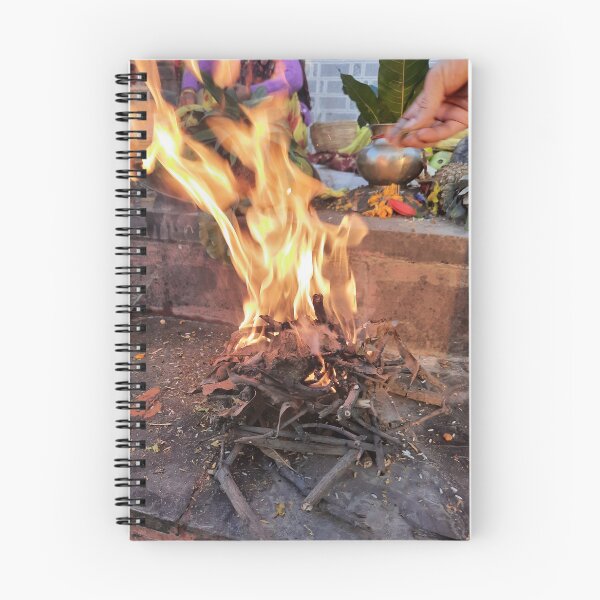 Item preview, Holy fire "Sacred Chhath Puja Moments on RedBubble" designed and sold by Especiallyforu.