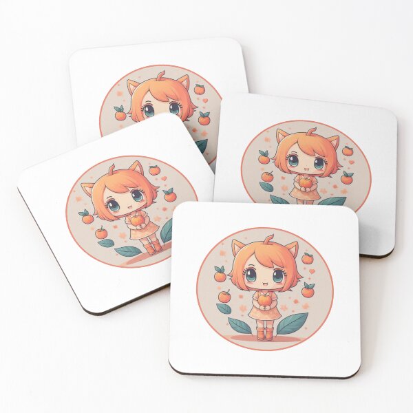 Item preview, "Fruity Cuties Collection: Adorable Delights Galore" Orange designed and sold by Lahate.