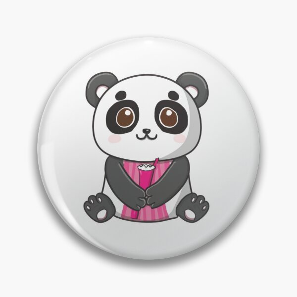 Item preview, Sweet Pink panda  designed and sold by WojtiWu.