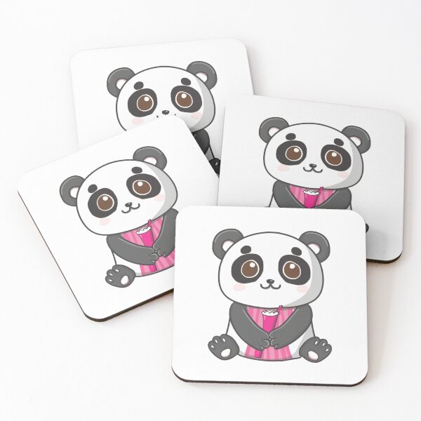 Item preview, Sweet Pink panda  designed and sold by WojtiWu.