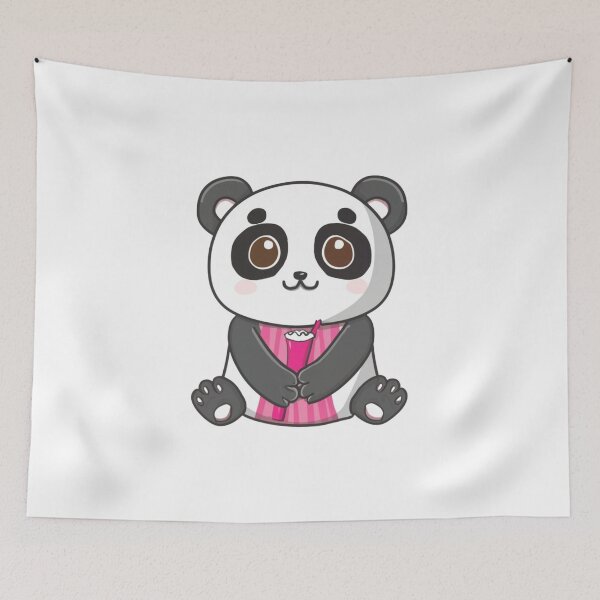 Item preview, Sweet Pink panda  designed and sold by WojtiWu.