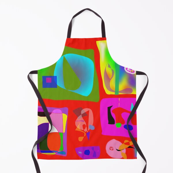 Item preview, Colorful Abstract Art Composition with Vibrant Shapes designed and sold by masabo.